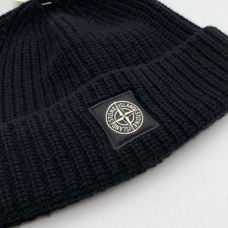 中古品】【メンズ】 STONE ISLAND KNIT BEANIE ストーンアイランド