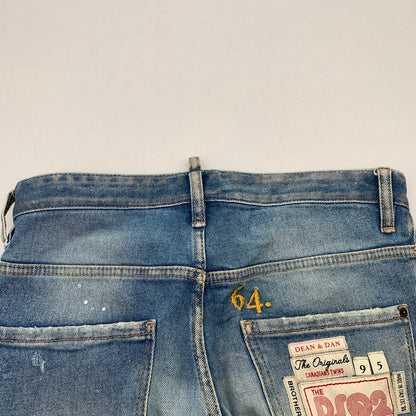 【中古品】【メンズ】 DSQUARED2 ディースクエアード2 SKATER JEANS スケーター ジーンズ パンツ デニム ダメージ メンズ 46サイズ 152-260516-io-01-fuzh 万代Net店