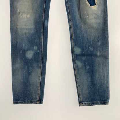 【中古品】【メンズ】 DSQUARED2 ディースクエアード2 SKATER JEANS スケーター ジーンズ パンツ デニム ダメージ メンズ 46サイズ 152-260516-io-01-fuzh 万代Net店