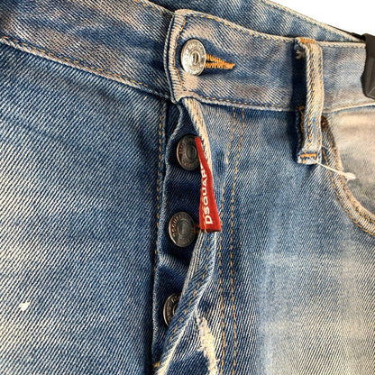 【中古品】【メンズ】 DSQUARED2 ディースクエアード2 SKATER JEANS スケーター ジーンズ パンツ デニム ダメージ メンズ 46サイズ 152-260516-io-01-fuzh 万代Net店