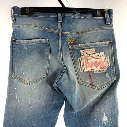 【中古品】【メンズ】 DSQUARED2 ディースクエアード2 SKATER JEANS スケーター ジーンズ パンツ デニム ダメージ メンズ 46サイズ 152-260516-io-01-fuzh 万代Net店