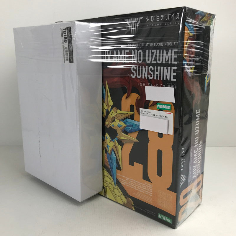 【中古美品】 内装未開封 メガミデバイス 皇巫 アメノウズメ 陽光 コトブキヤショップ限定同時購入特典含む プラモデル プラモ 059-260619-io-53-fuzh 万代Net店