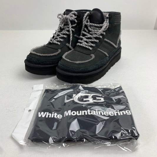 【中古品】【メンズ】 UGG×WHITE MOUNTAINEERING アグ×ホワイト マウンテニアリング 1108649 スニーカーブーツ 靴 164-260727-ny-03-fuzh サイズ：25.0cm カラー：ブラック 万代Net店