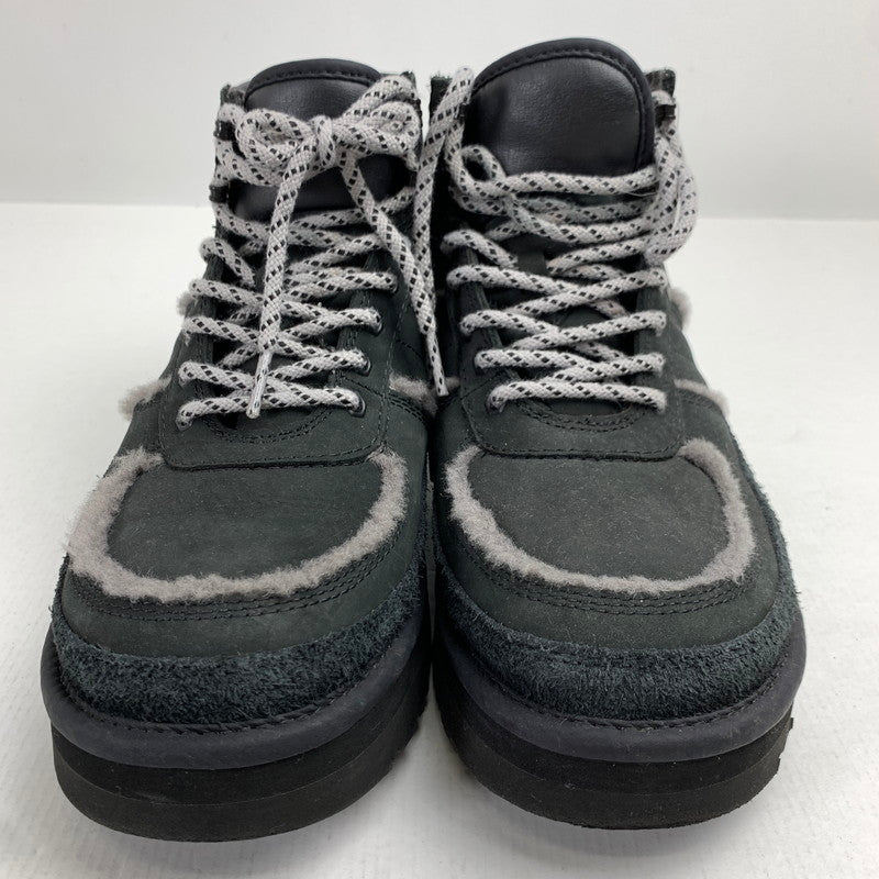 【中古品】【メンズ】 UGG×WHITE MOUNTAINEERING アグ×ホワイト マウンテニアリング 1108649 スニーカーブーツ 靴 164-260727-ny-03-fuzh サイズ：25.0cm カラー：ブラック 万代Net店