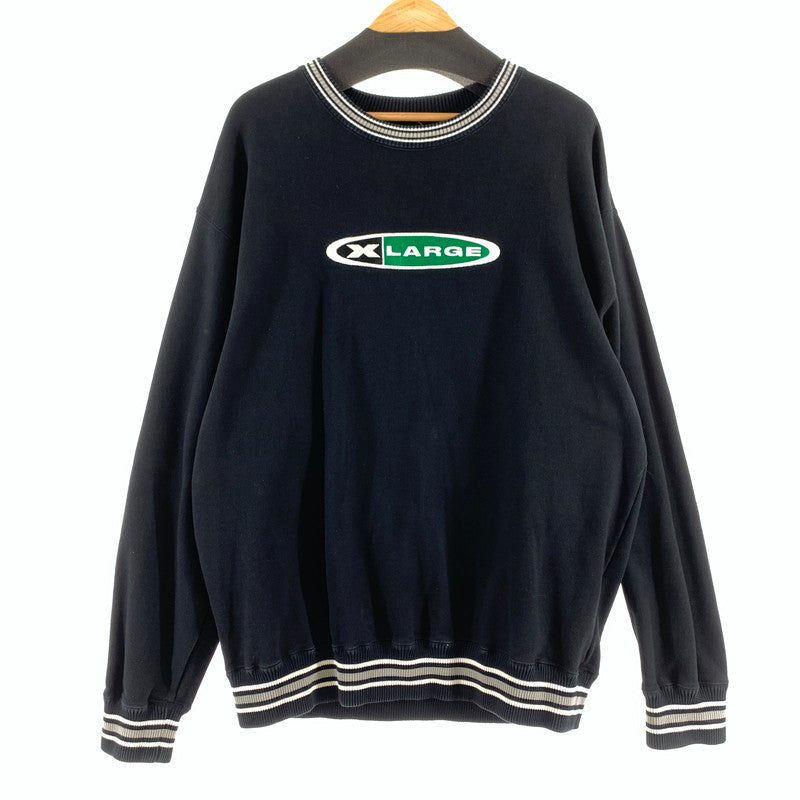 【中古品】【メンズ】 XLARGE エクストララージ SWEAT SHIRT カラーBLACK SIZE:L 142-260925-ky-07-fuzh 万代Net店
