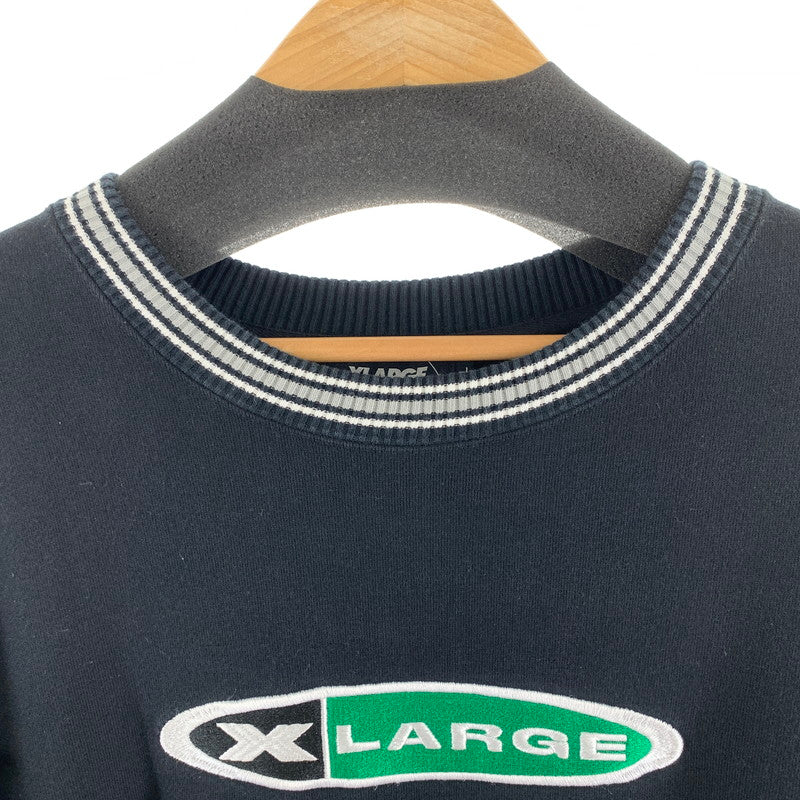 【中古品】【メンズ】 XLARGE エクストララージ SWEAT SHIRT カラーBLACK SIZE:L 142-260925-ky-07-fuzh 万代Net店
