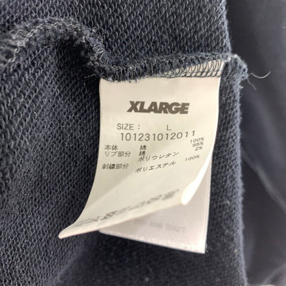 【中古品】【メンズ】 XLARGE エクストララージ SWEAT SHIRT カラーBLACK SIZE:L 142-260925-ky-07-fuzh 万代Net店