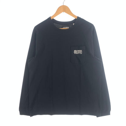 【中古美品】【メンズ】 H.R.MARKET ハリウッドランチマーケット 長袖Tシャツ カットソー ブランド 古着 145-260725-gm-25-fuzh サイズ：XL カラー：ブラック 万代Net店