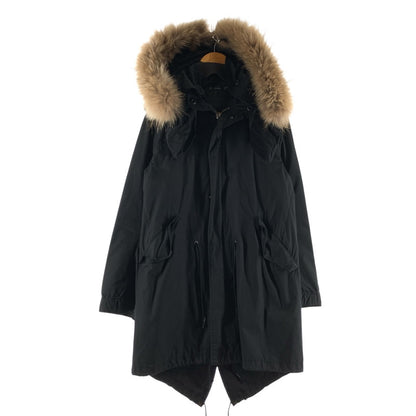 【中古品】【メンズ】 AUDIENCE オーディエンス モッズコート カラーBLACK SIZE:02 ライナー付 140-260722-ky-25-fuzh 万代Net店