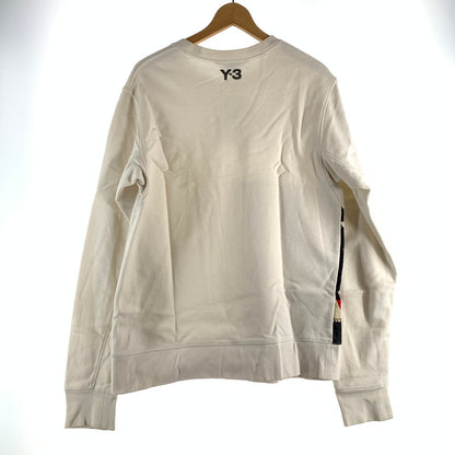 【中古品】【メンズ】 Y-3 ワイスリー CREW SWEATSHIRT クルー スウェットシャツ メンズ Mサイズ ホワイト 140-260516-io-07-fuzh 万代Net店