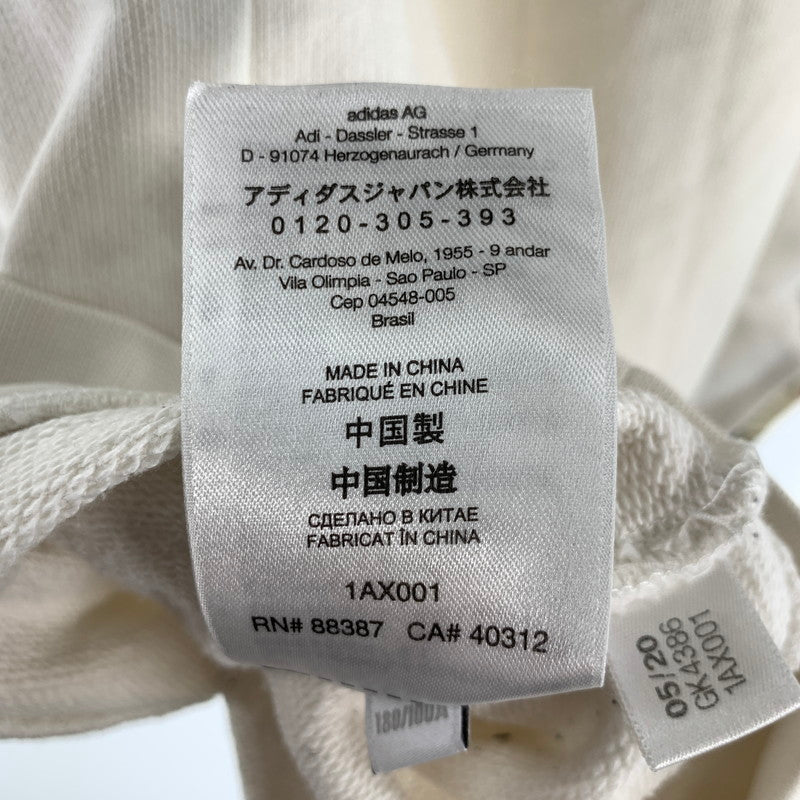 【中古品】【メンズ】 Y-3 ワイスリー CREW SWEATSHIRT クルー スウェットシャツ メンズ Mサイズ ホワイト 140-260516-io-07-fuzh 万代Net店