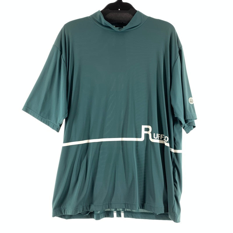 【中古品】【メンズ】 RUFFLOG ラフロッグ 半袖Tシャツ GREEN SIZE:L ハイネック 148-260818-io-13-fuzh カラー：グリーン 万代Net店