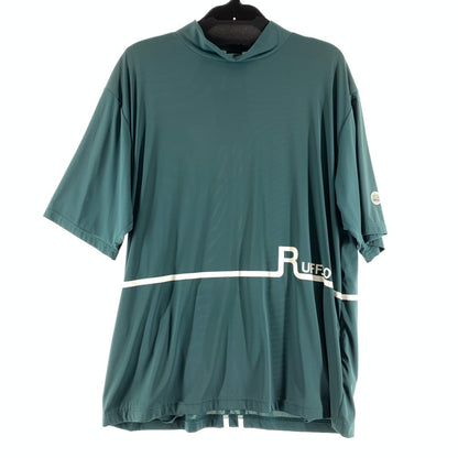 【中古品】【メンズ】 RUFFLOG ラフロッグ 半袖Tシャツ GREEN SIZE:L ハイネック 148-260818-io-13-fuzh カラー：グリーン 万代Net店