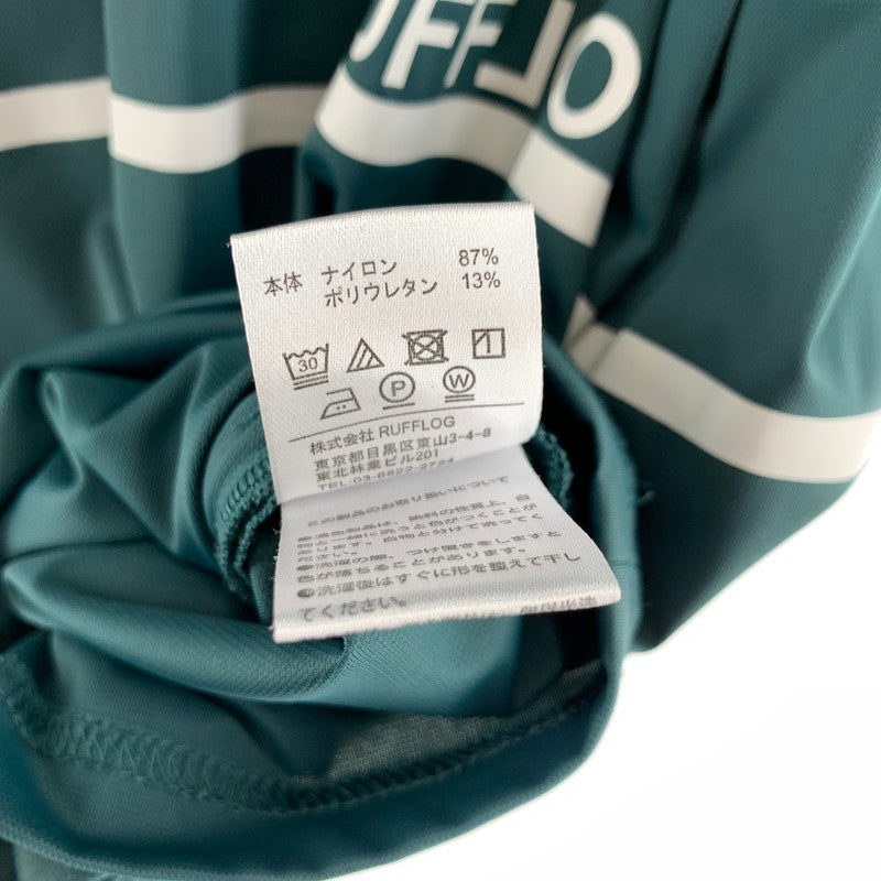 【中古品】【メンズ】 RUFFLOG ラフロッグ 半袖Tシャツ GREEN SIZE:L ハイネック 148-260818-io-13-fuzh カラー：グリーン 万代Net店