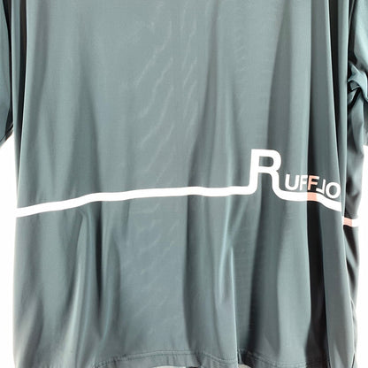 【中古品】【メンズ】 RUFFLOG ラフロッグ 半袖Tシャツ GREEN SIZE:L ハイネック 148-260818-io-13-fuzh カラー：グリーン 万代Net店
