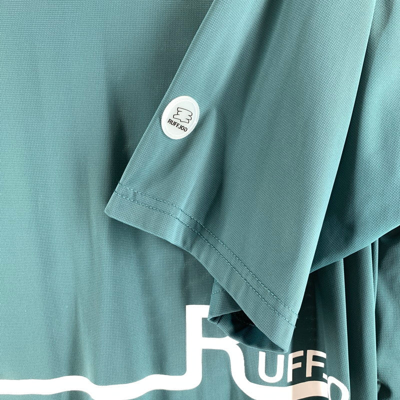【中古品】【メンズ】 RUFFLOG ラフロッグ 半袖Tシャツ GREEN SIZE:L ハイネック 148-260818-io-13-fuzh カラー：グリーン 万代Net店