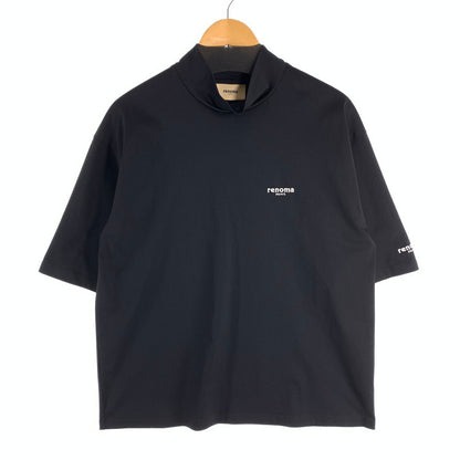 【中古品】【メンズ】 RENOMA STP-1-007B ハイネック半袖Tシャツ カットソー ブランド 古着 141-260523-gm-37-fuz サイズ：L カラー：ブラック 万代Net店