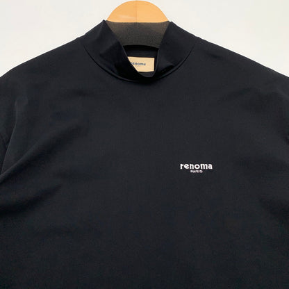 【中古品】【メンズ】 RENOMA STP-1-007B ハイネック半袖Tシャツ カットソー ブランド 古着 141-260523-gm-37-fuz サイズ：L カラー：ブラック 万代Net店