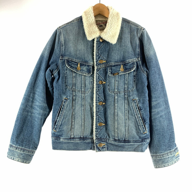 【中古品】【メンズ】 LEE リー LB0219 STORM RIDER DENIM JACKET ストーム ライダー デニムジャケット BLUE SIZE:S 裏ボア 147-260815-io-12-fuzh カラー：ブルー 万代Net店