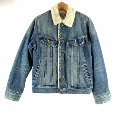 【中古品】【メンズ】 LEE リー LB0219 STORM RIDER DENIM JACKET ストーム ライダー デニムジャケット BLUE SIZE:S 裏ボア 147-260815-io-12-fuzh カラー：ブルー 万代Net店