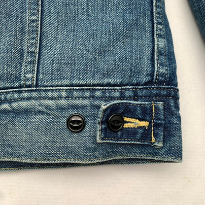 【中古品】【メンズ】 LEE リー LB0219 STORM RIDER DENIM JACKET ストーム ライダー デニムジャケット BLUE SIZE:S 裏ボア 147-260815-io-12-fuzh カラー：ブルー 万代Net店