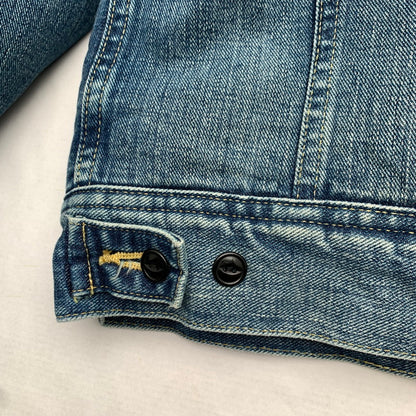 【中古品】【メンズ】 LEE リー LB0219 STORM RIDER DENIM JACKET ストーム ライダー デニムジャケット BLUE SIZE:S 裏ボア 147-260815-io-12-fuzh カラー：ブルー 万代Net店