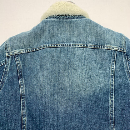 【中古品】【メンズ】 LEE リー LB0219 STORM RIDER DENIM JACKET ストーム ライダー デニムジャケット BLUE SIZE:S 裏ボア 147-260815-io-12-fuzh カラー：ブルー 万代Net店