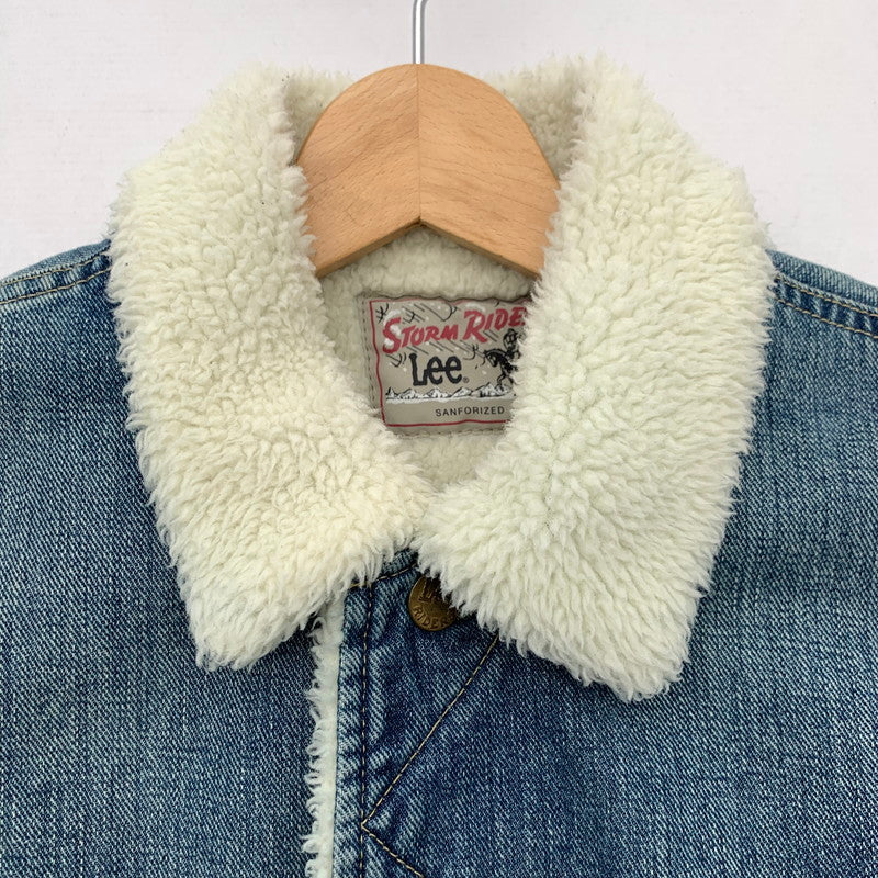 【中古品】【メンズ】 LEE リー LB0219 STORM RIDER DENIM JACKET ストーム ライダー デニムジャケット BLUE SIZE:S 裏ボア 147-260815-io-12-fuzh カラー：ブルー 万代Net店