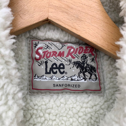 【中古品】【メンズ】 LEE リー LB0219 STORM RIDER DENIM JACKET ストーム ライダー デニムジャケット BLUE SIZE:S 裏ボア 147-260815-io-12-fuzh カラー：ブルー 万代Net店