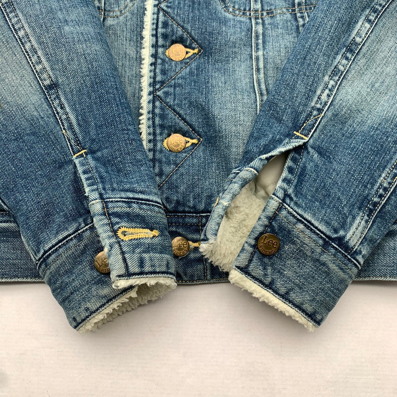 【中古品】【メンズ】 LEE リー LB0219 STORM RIDER DENIM JACKET ストーム ライダー デニムジャケット BLUE SIZE:S 裏ボア 147-260815-io-12-fuzh カラー：ブルー 万代Net店