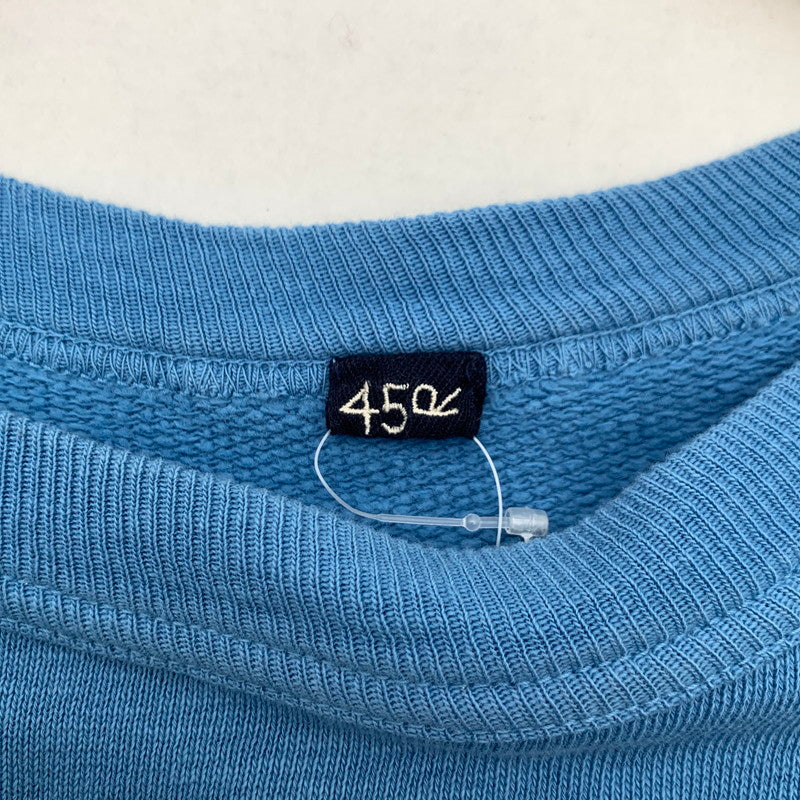 【中古品】【メンズ】 45R SWEAT LIGHTBLUE スウェット ブランド 古着 オーバーサイズ 145-260628-gm-06-fuz サイズ：不明 カラー：ライトブルー 万代Net店
