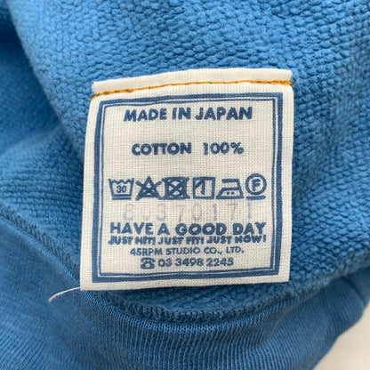 【中古品】【メンズ】 45R SWEAT LIGHTBLUE スウェット ブランド 古着 オーバーサイズ 145-260628-gm-06-fuz サイズ：不明 カラー：ライトブルー 万代Net店