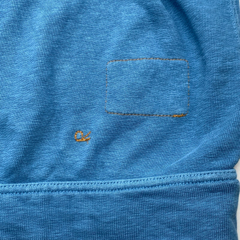 【中古品】【メンズ】 45R SWEAT LIGHTBLUE スウェット ブランド 古着 オーバーサイズ 145-260628-gm-06-fuz サイズ：不明 カラー：ライトブルー 万代Net店