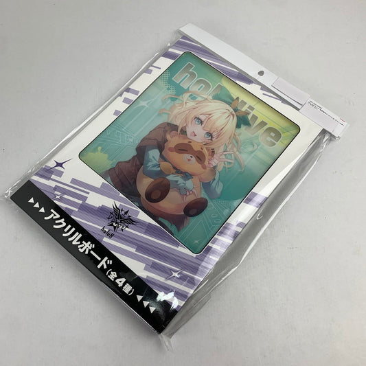 【中古美品】 ホロライブ 秘密結社holoX×GiGO アクリルボード 風真いろは 054-260819-io-23-fuzh 万代Net店