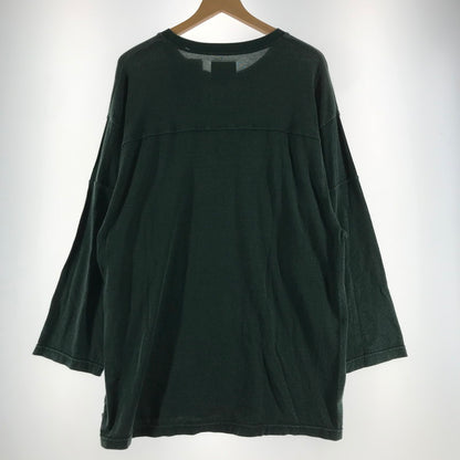 【中古品】【メンズ】 WTAPS ダブルタップス 241ATDT-CSM18 QB LS RACO ERA 七分袖カットソー 142-260528-ny-03-fuz サイズ：04 カラー：グリーン 万代Net店