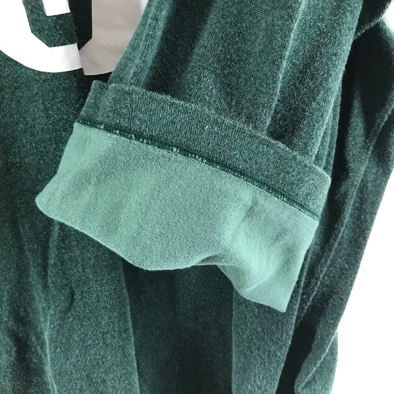 【中古品】【メンズ】 WTAPS ダブルタップス 241ATDT-CSM18 QB LS RACO ERA 七分袖カットソー 142-260528-ny-03-fuz サイズ：04 カラー：グリーン 万代Net店