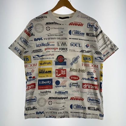 【中古品】【メンズ】 LOUIS VUITTON ルイヴィトン 1A5DGJ VCCM09 19年 ALPHABET LOGO PRINTING CASUAL SHORT SLEEVE アルファベット ロゴ プリント 半袖 Tシャツ トップス 古着 141-260518-mh-04-fuzh サイズ：S カラー：ホワイト 万代Net店