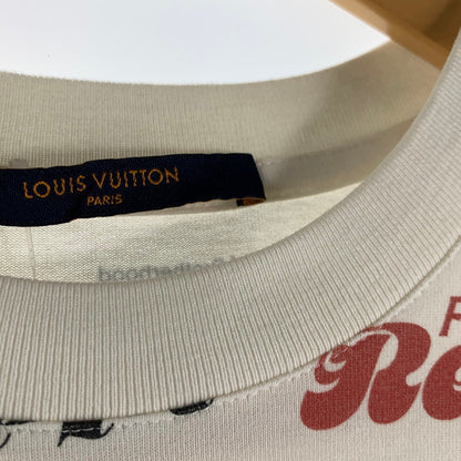【中古品】【メンズ】 LOUIS VUITTON ルイヴィトン 1A5DGJ VCCM09 19年 ALPHABET LOGO PRINTING CASUAL SHORT SLEEVE アルファベット ロゴ プリント 半袖 Tシャツ トップス 古着 141-260518-mh-04-fuzh サイズ：S カラー：ホワイト 万代Net店