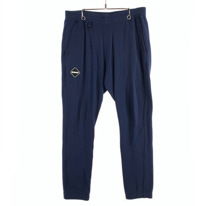 【中古品】【メンズ】 F.C.REAL BRISTOL FCRB-190056 EMBLEM SWEAT PANTS エフシーレアルブリストル スウェットパンツ ボトムス ブランド 古着 153-260614-gm-18-fuz サイズ：L カラー：ネイビー 万代Net店