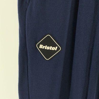 【中古品】【メンズ】 F.C.REAL BRISTOL FCRB-190056 EMBLEM SWEAT PANTS エフシーレアルブリストル スウェットパンツ ボトムス ブランド 古着 153-260614-gm-18-fuz サイズ：L カラー：ネイビー 万代Net店