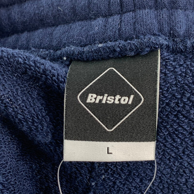 【中古品】【メンズ】 F.C.REAL BRISTOL FCRB-190056 EMBLEM SWEAT PANTS エフシーレアルブリストル スウェットパンツ ボトムス ブランド 古着 153-260614-gm-18-fuz サイズ：L カラー：ネイビー 万代Net店