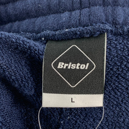 【中古品】【メンズ】 F.C.REAL BRISTOL FCRB-190056 EMBLEM SWEAT PANTS エフシーレアルブリストル スウェットパンツ ボトムス ブランド 古着 153-260614-gm-18-fuz サイズ：L カラー：ネイビー 万代Net店