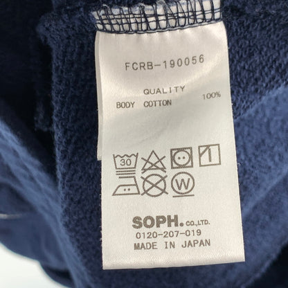 【中古品】【メンズ】 F.C.REAL BRISTOL FCRB-190056 EMBLEM SWEAT PANTS エフシーレアルブリストル スウェットパンツ ボトムス ブランド 古着 153-260614-gm-18-fuz サイズ：L カラー：ネイビー 万代Net店