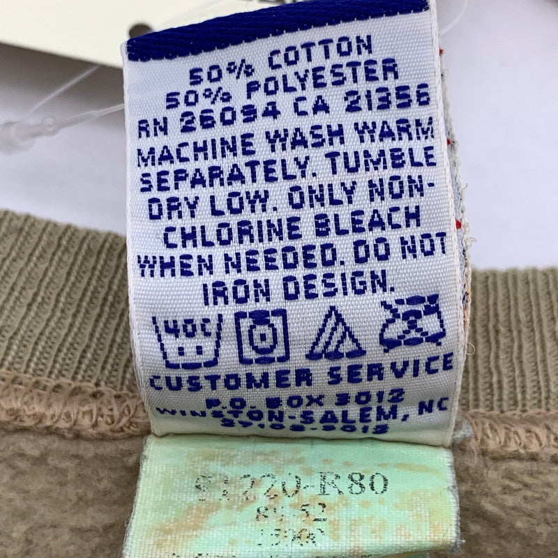 【中古品】【メンズ】 90s CHAMPION SWEAT チャンピオン スウェット トレーナー ブランド 古着 トップス 145-260530-gm-41-fuz サイズ：L カラー：ベージュ タイダイ 万代Net店