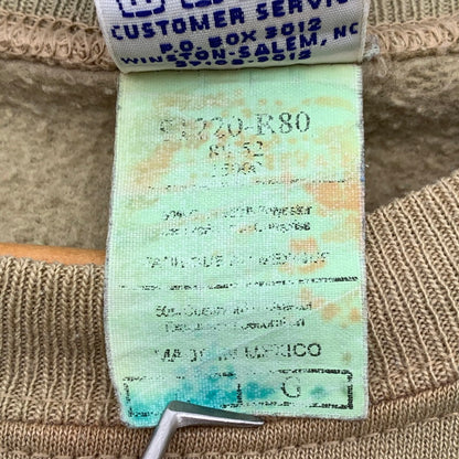 【中古品】【メンズ】 90s CHAMPION SWEAT チャンピオン スウェット トレーナー ブランド 古着 トップス 145-260530-gm-41-fuz サイズ：L カラー：ベージュ タイダイ 万代Net店
