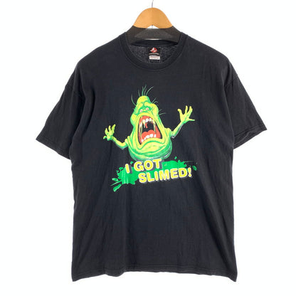【中古品】【メンズ】 GHOSTBUSTERS MOVIE SS TEE ゴーストバスターズ 半袖Tシャツ カットソー ムービーTシャツ ブランド 古着 145-260606-gm-38-fuz サイズ：L カラー：ブラック 万代Net店