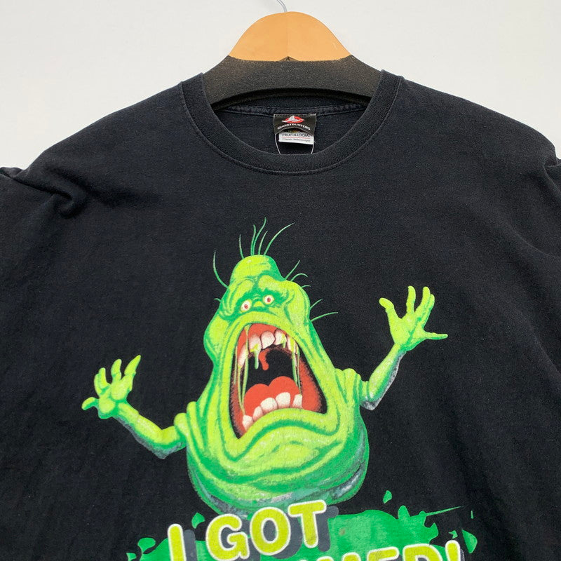 【中古品】【メンズ】 GHOSTBUSTERS MOVIE SS TEE ゴーストバスターズ 半袖Tシャツ カットソー ムービーTシャツ ブランド 古着 145-260606-gm-38-fuz サイズ：L カラー：ブラック 万代Net店