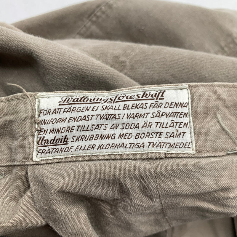 【中古品】【メンズ】 スウェーデン軍 M6 ミリタリーパンツ ボトムス パンツ 古着 156-260608-mh-11-fuzh サイズ：不明 カラー：ベージュ 万代Net店