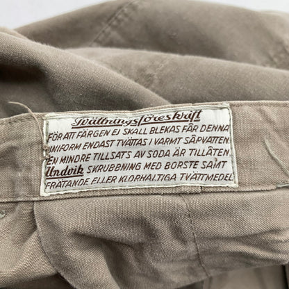 【中古品】【メンズ】 スウェーデン軍 M6 ミリタリーパンツ ボトムス パンツ 古着 156-260608-mh-11-fuzh サイズ：不明 カラー：ベージュ 万代Net店
