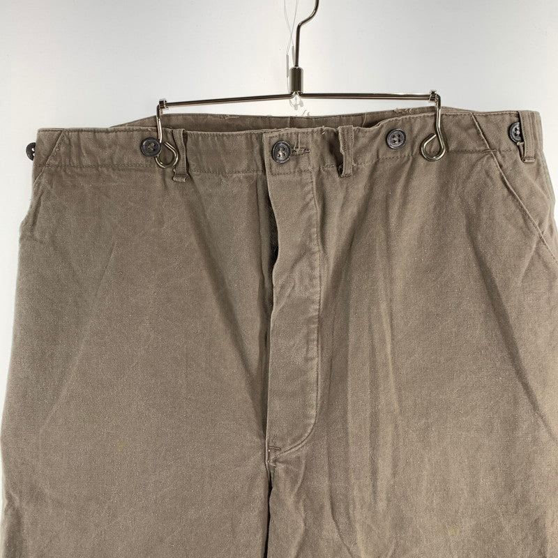 【中古品】【メンズ】 スウェーデン軍 M6 ミリタリーパンツ ボトムス パンツ 古着 156-260608-mh-11-fuzh サイズ：不明 カラー：ベージュ 万代Net店